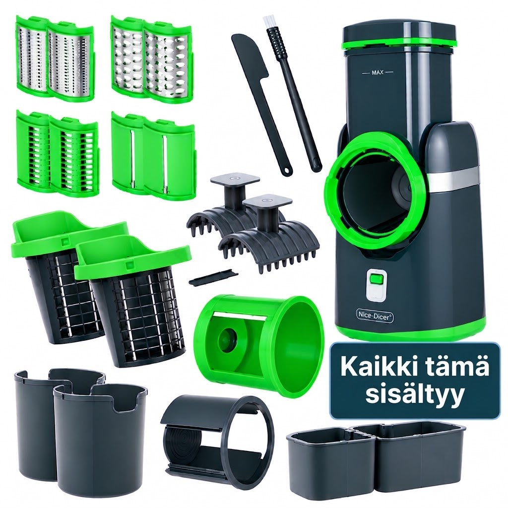 Sähköinen vihannesleikkuri - Nicer Dicer Electro