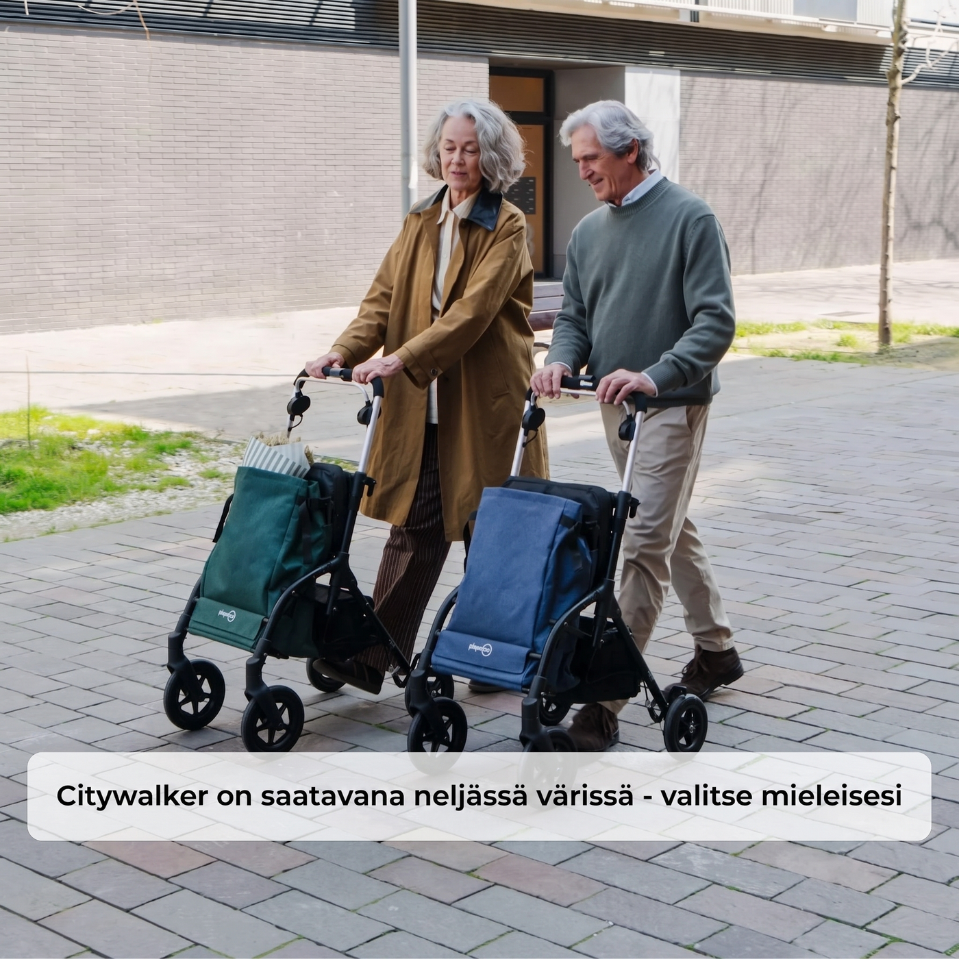 Citywalker - kävele pidemmälle, kanna vähemmän
