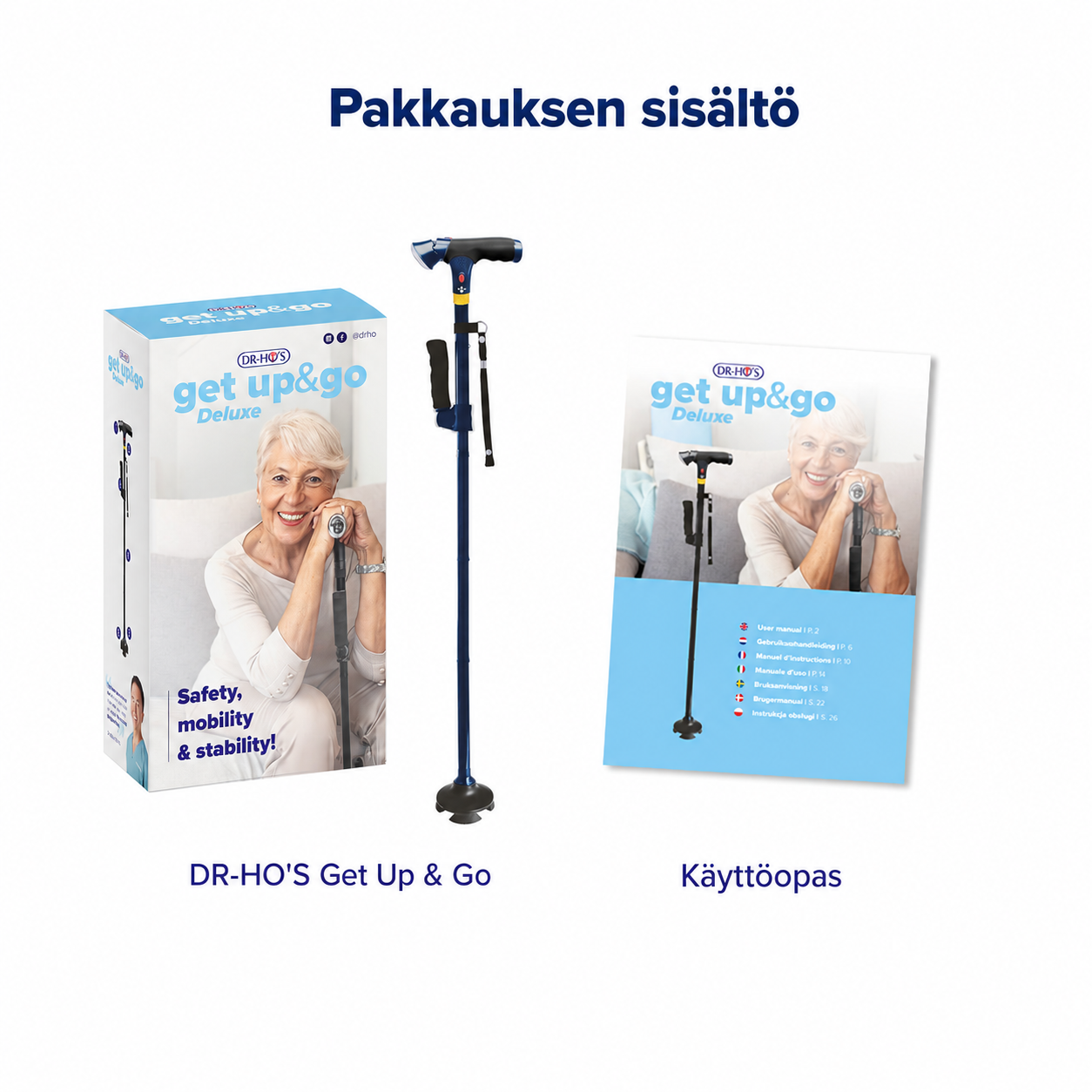 DR-HO's Get Up & Go Cane