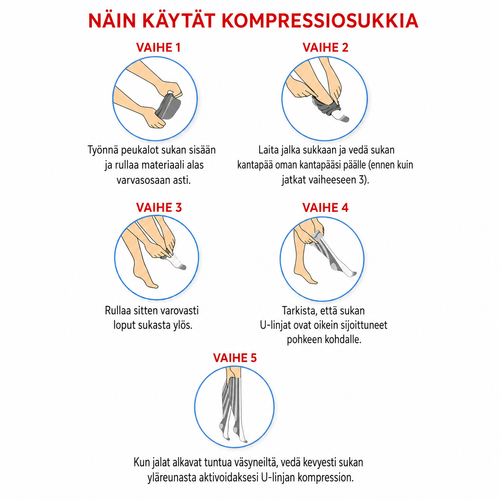 Sankom Kompressiosukat